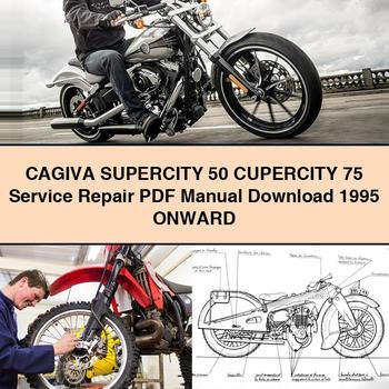 CAGIVA SuperCITY 50 CUPERCITY 75 Service Repair Manual  1995 ONWARD