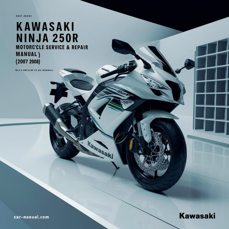 Manuel d'entretien et de réparation de moto KAWASAKI NINJA 250R (2007 2008) -