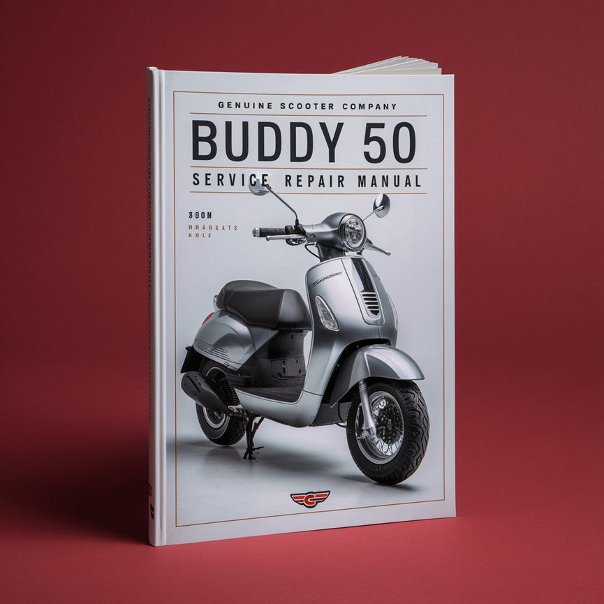 Manuel de réparation et d'entretien du scooter GENUINE COMPANY BUDDY 50