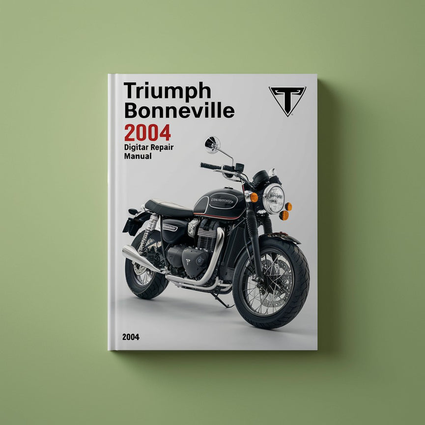 Manuel de réparation numérique Triumph Bonneville 2004