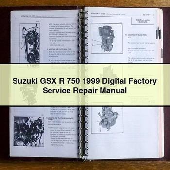 Suzuki GSX R 750 1999 Digital Factory Service Repair Manual