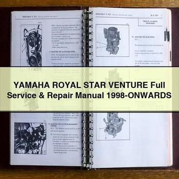 Yamaha ROYAL STAR Venture Full Service & Repair Manual 1998-ONWARDS