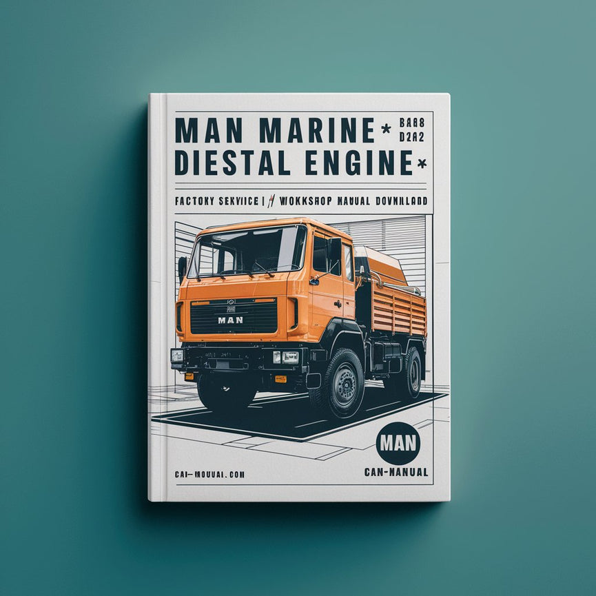 MAN Marine Diesel Engine D2848 D2840 D2842  Factory Service/Repair/ Workshop Manual (D 2848 D 2840 D 2842)