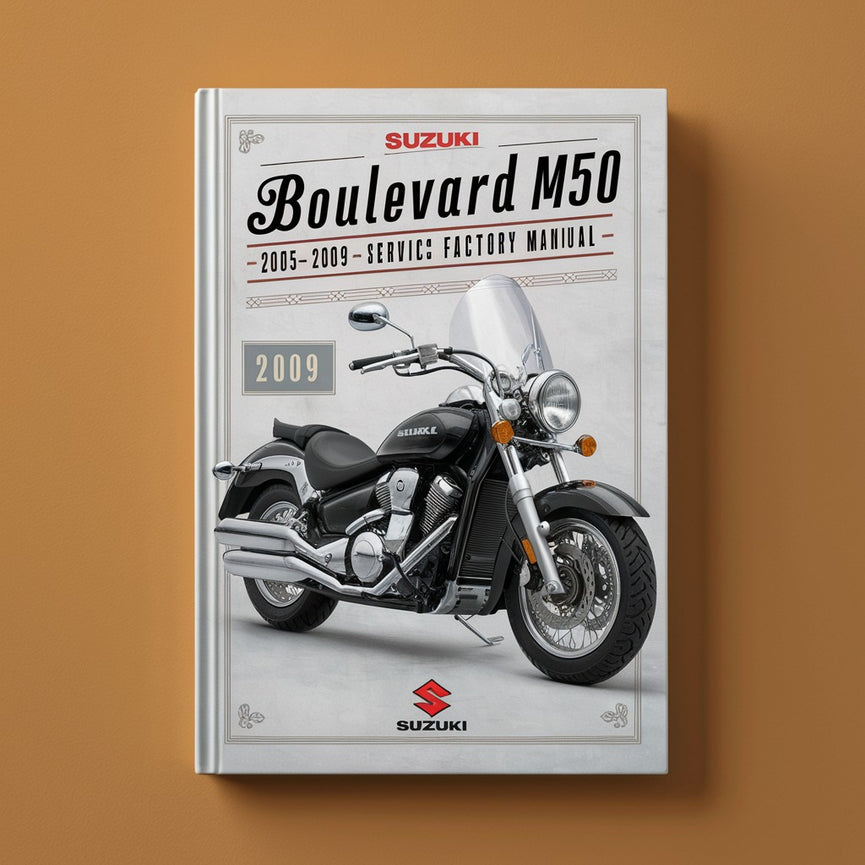 Manual de servicio y reparación de fábrica de Suzuki Boulevard M50 2005-2009