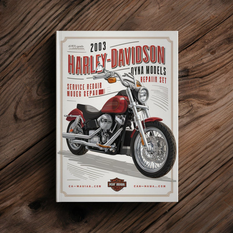 2003 Harley-Davidson Dyna FXD Models Service Repair Manual SET Wide Glide Low Rider Super Glide Sport T-Sport