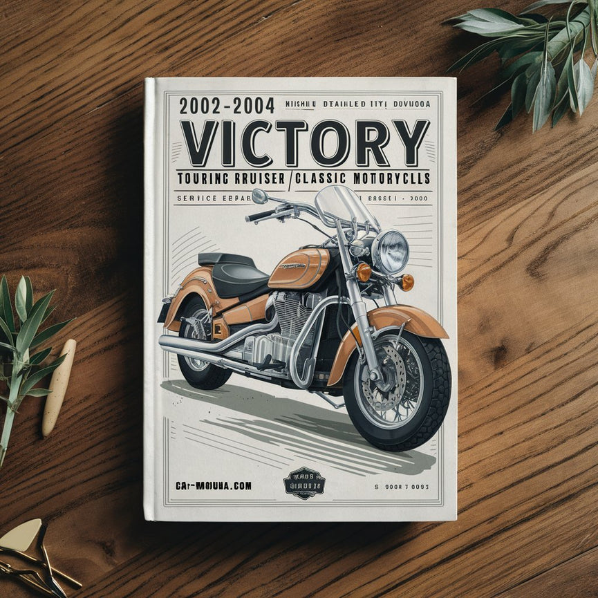 Manual de servicio y reparación de motocicletas VICTORY Touring Cruiser/Classic Cruiser 2002-2004 (versión preliminar, FSM muy detallado, perfecto para aficionados al bricolaje)