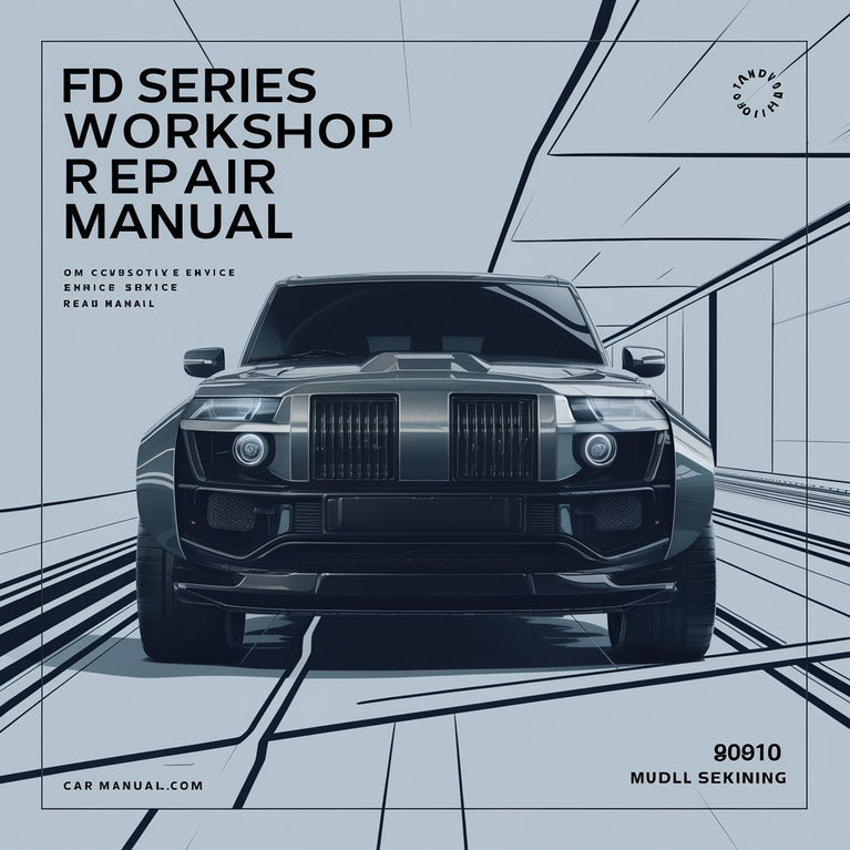 FD Series Engine Workshop Service Repair Manual