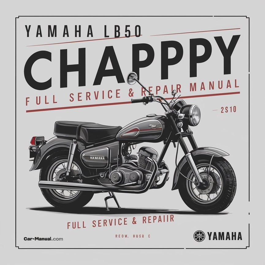 Manuel complet de réparation et d'entretien du Yamaha LB50 LB80 Chappy