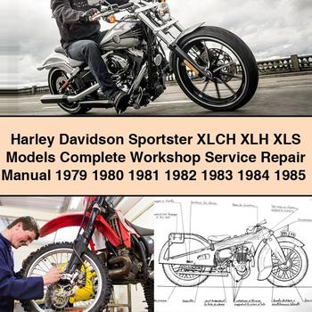 Harley Davidson Sportster XLCH XLH XLS Models Complete Workshop Service Repair Manual 1979 1980 1981 1982 1983 1984 1985