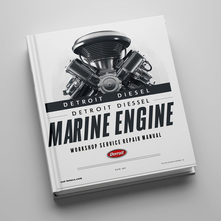 Detroit Diesel Marine Engine Series 60 Workshop Service Repair Manual