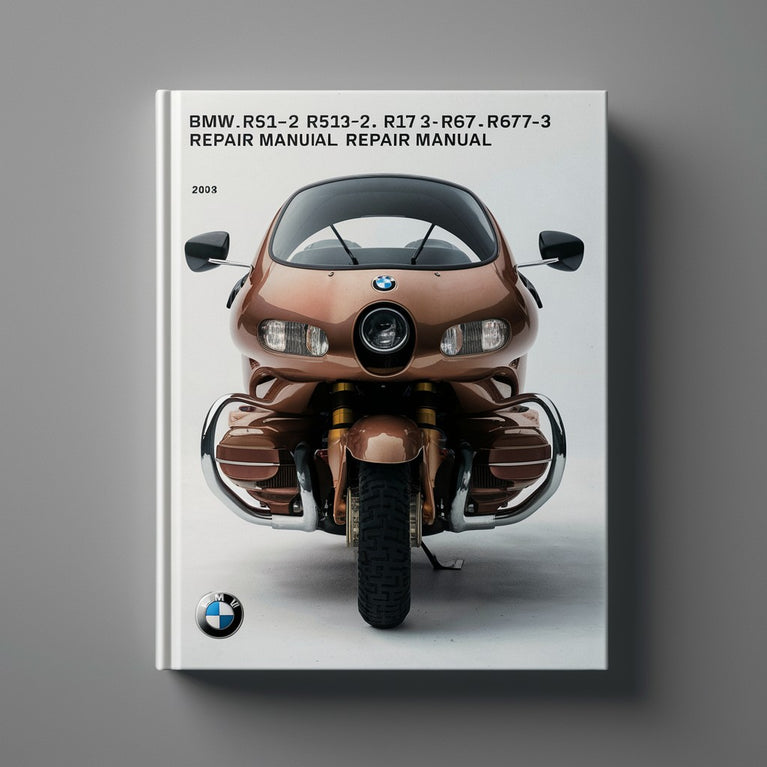 Manual de reparación de BMW R51-2 R51-3 R67-2 R67-3 R68