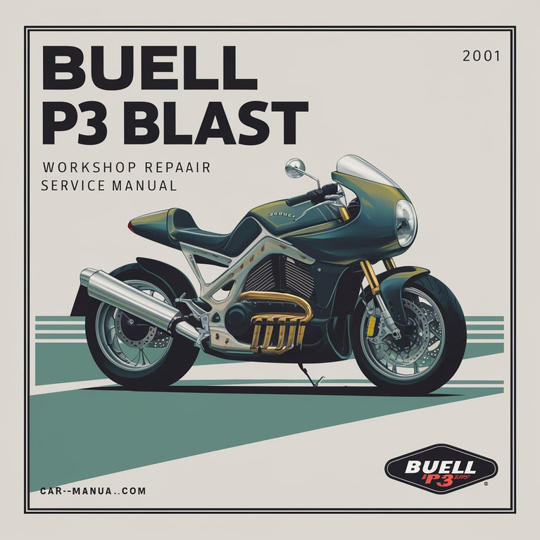 Buell P3 Blast 2001 Workshop Repair Service Manual