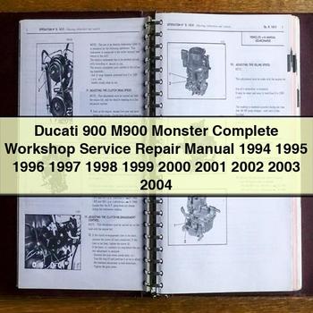 Ducati 900 M900 Monster Complete Workshop Service Repair Manual 1994 1995 1996 1997 1998 1999 2000 2001 2002 2003 2004