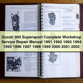 Ducati 900 Supersport Complete Workshop Service Repair Manual 1991 1992 1993 1994 1995 1996 1997 1998 1999 2000 2001 2002