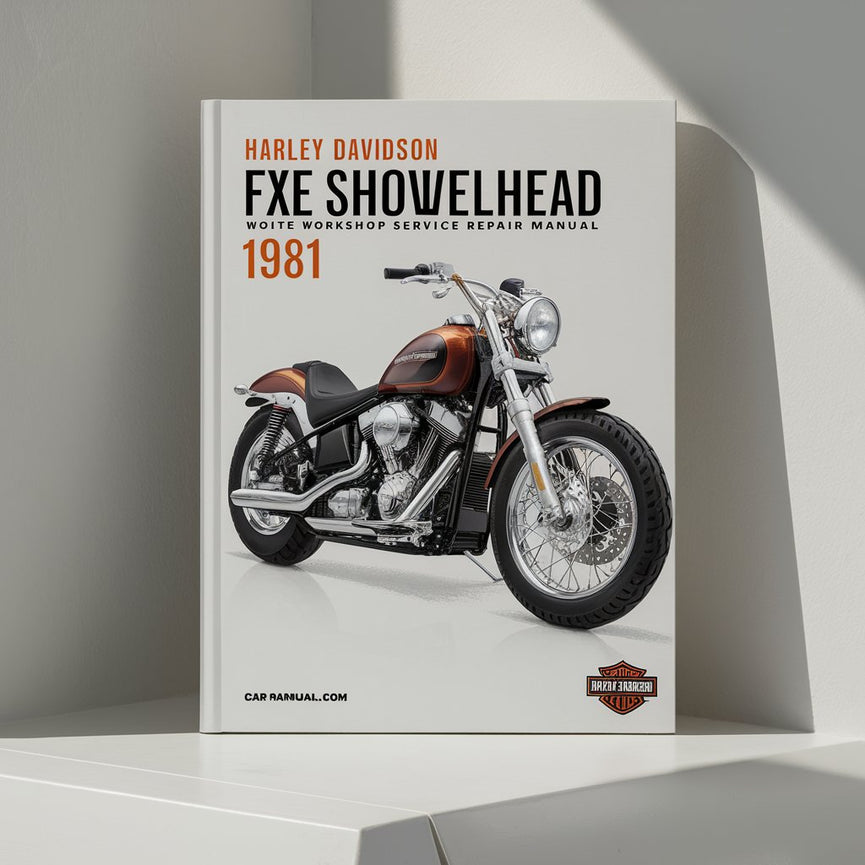 Manual de servicio y taller de Harley Davidson FXE Shovelhead 1981