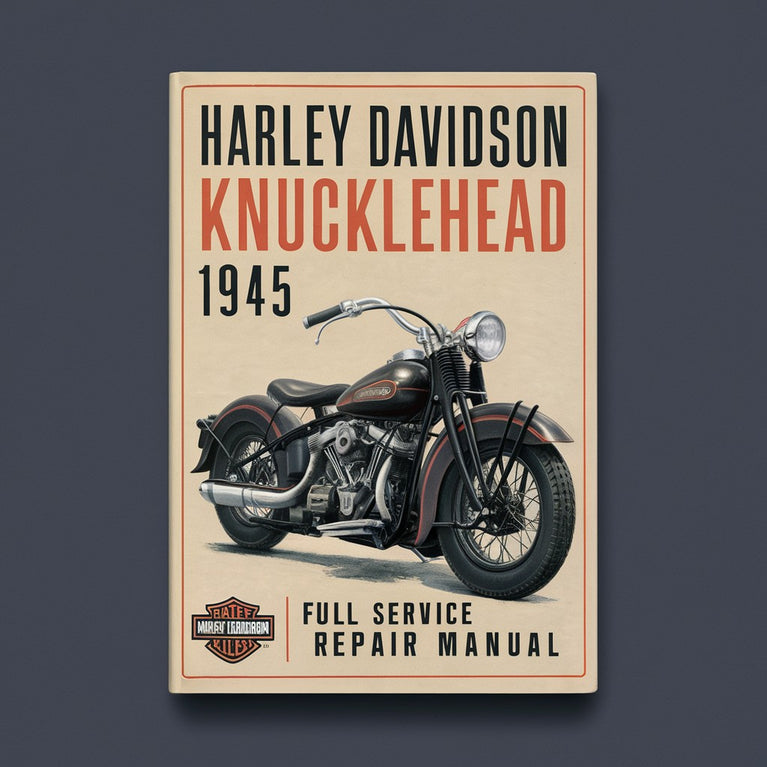 Harley Davidson Knucklehead 1945 Full Service Repair Manual