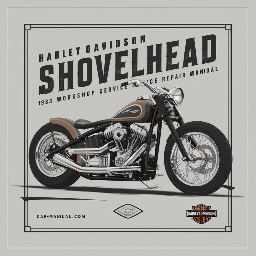 Harley Davidson FXWG Shovelhead 1983 Workshop Service Repair Manual