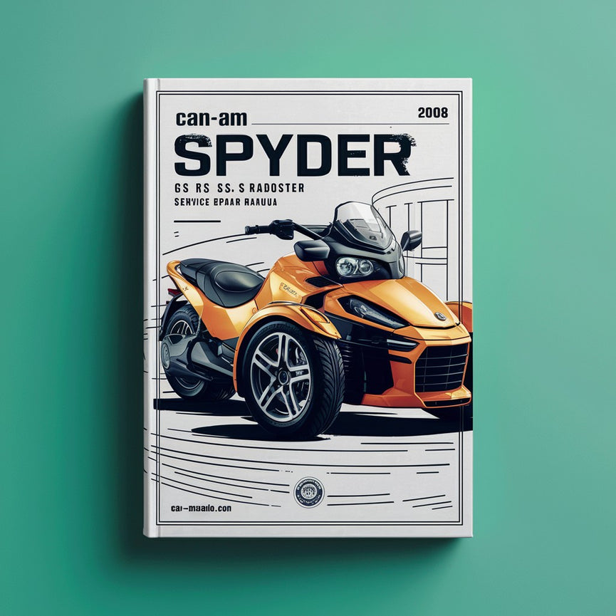 Can-Am 2008-2011 Spyder GS RS RS-S Roadster Service Repair Manual