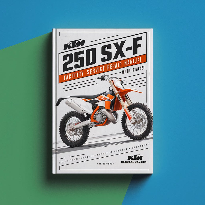 Manual de reparación y servicio de fábrica de la KTM 250 SX-F 2012