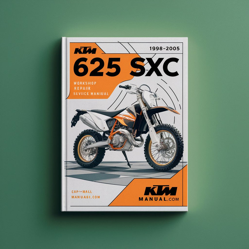 Manual de servicio y reparación del taller de la KTM 625 SXC 1998-2005