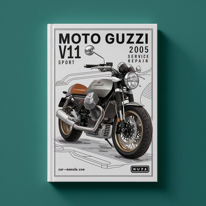 Manuel d'entretien et de réparation de la Moto Guzzi V11 SPORT 2001-2005