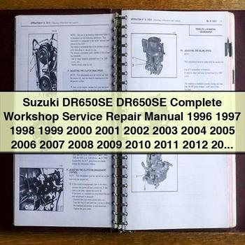 Suzuki DR650SE DR650SE Complete Workshop Service Repair Manual 1996 1997 1998 1999 2000 2001 2002 2003 2004 2005 2006 2007 2008 2009 2010 2011 2012 2013