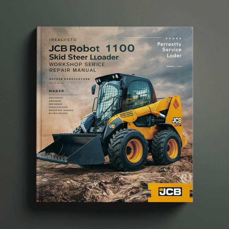 JCB Robot 1100 Skid Steer Loader Workshop Service Repair Manual