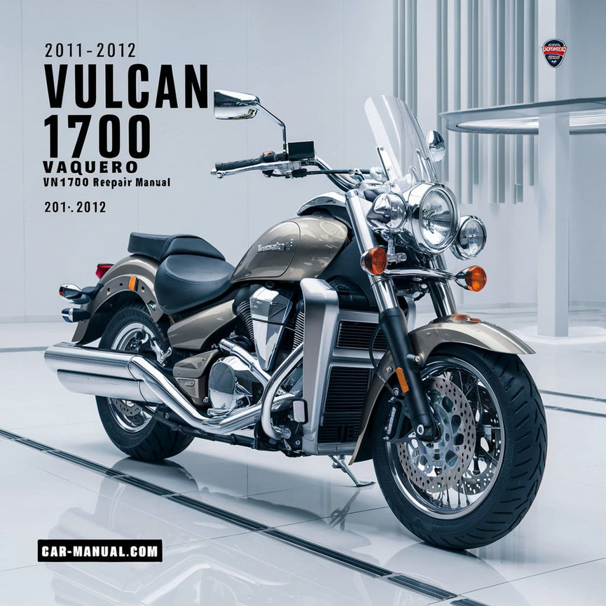 2011-2012 KAWASAKI VULCAN 1700 VAQUERO VN1700 Manual de servicio