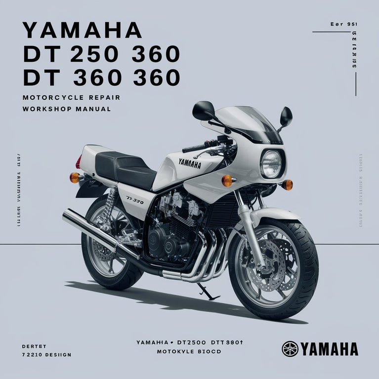 Manual de taller y reparación de motocicletas Yamaha DT250 DT360 DT 250 360