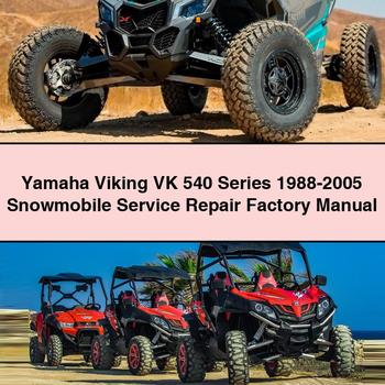 Yamaha Viking VK 540 Series 1988-2005 Snowmobile Service Repair Factory Manual