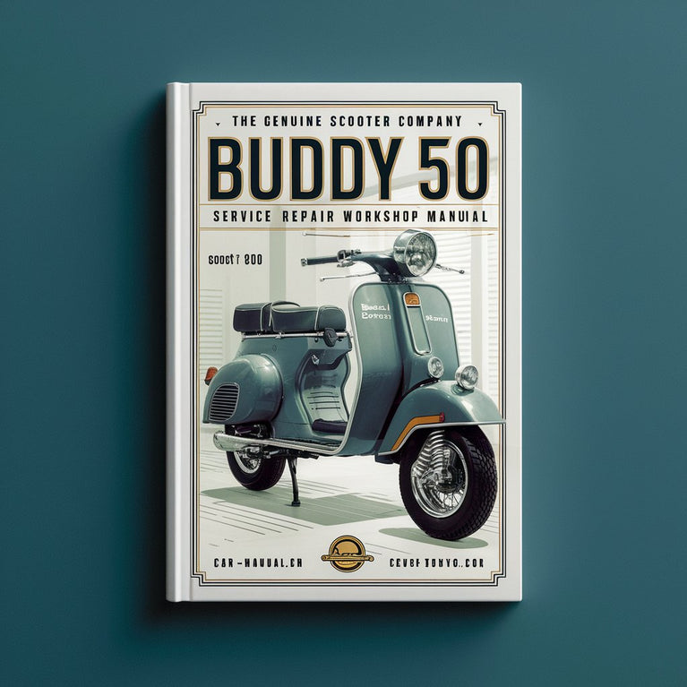 Genuine Scooter Company Buddy 50 Service Repair Workshop Manual