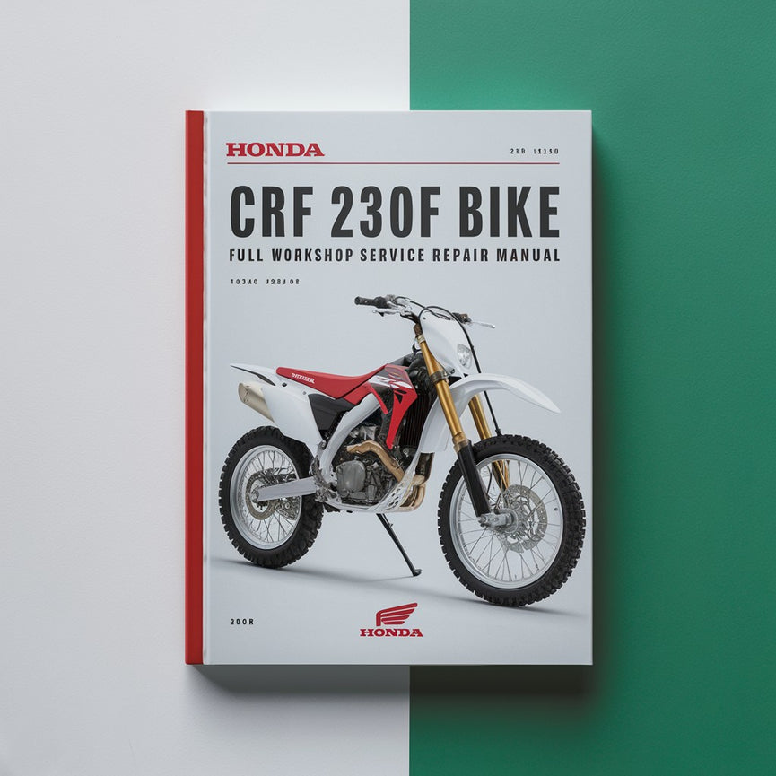 Manuel de réparation et d'entretien complet de la moto HONDA CRF 230F