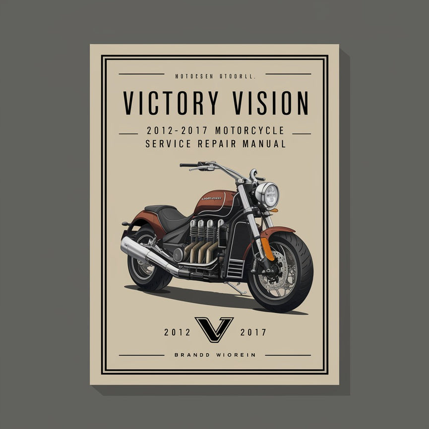 Manual de servicio y reparación de motocicletas Victory Vision 2012-2017