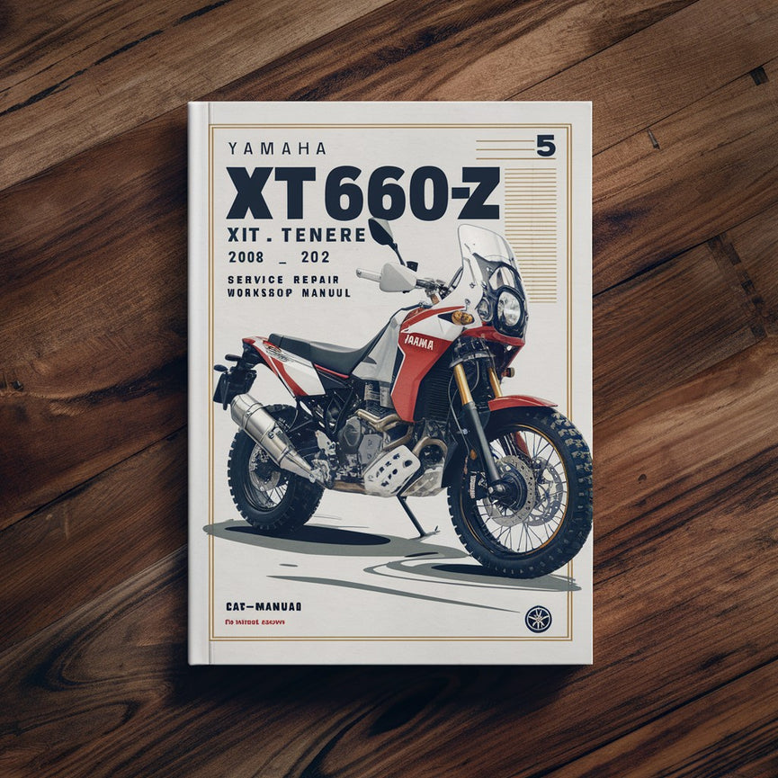 Yamaha XT660Z XT 660Z Tenere XT660 2008 2009 2010 2011 2012 Service Repair Workshop Manual