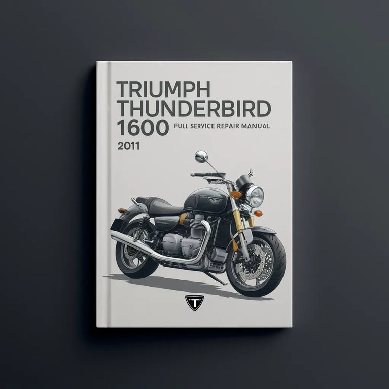 Manual de reparación y servicio completo de Triumph Thunderbird 1600 2011