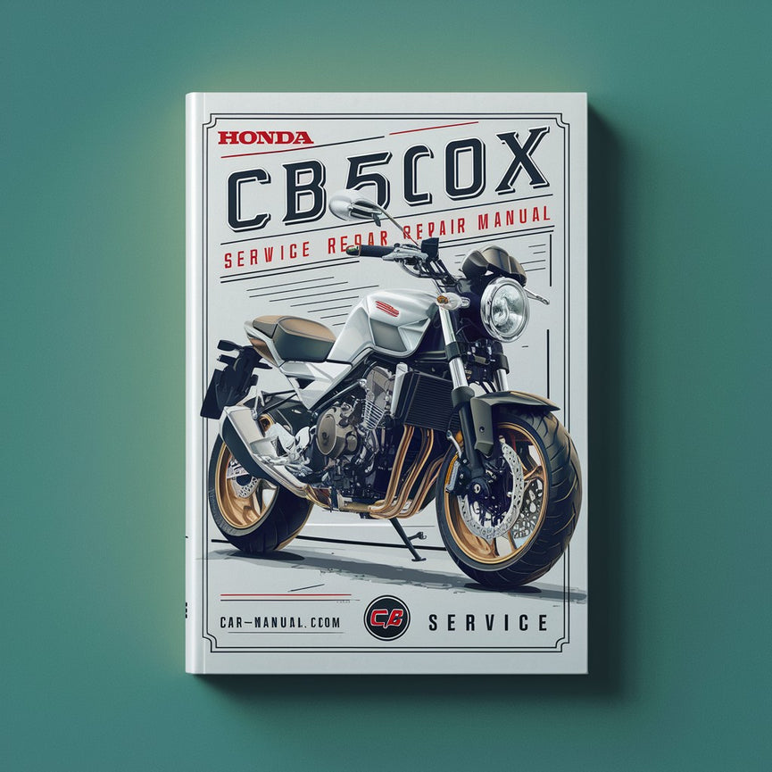 Manual de servicio de Honda CB500X CB500F 2013 2014 2015 2016