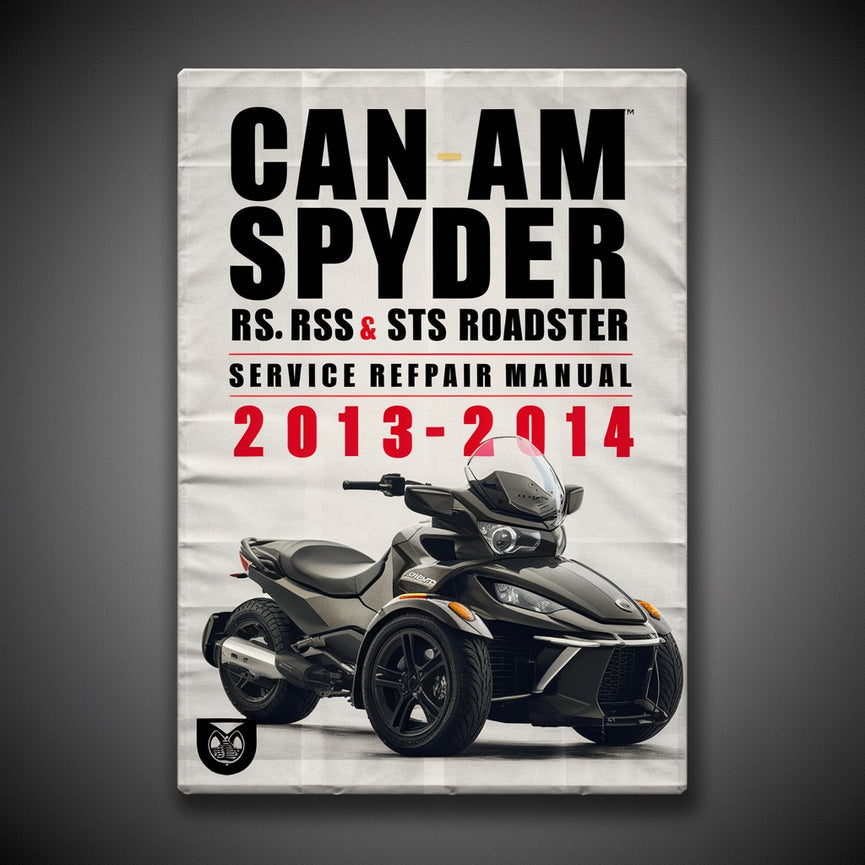 Manuel d'atelier de réparation et d'entretien Can Am Spyder RS ​​RSS ST STS Roadster 2013-2014