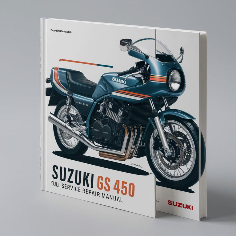 Manuel de réparation complet Suzuki GS450 1979-1985