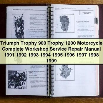 Triumph Trophy 900 Trophy 1200 Motorcycle Complete Workshop Service Repair Manual 1991 1992 1993 1994 1995 1996 1997 1998 1999