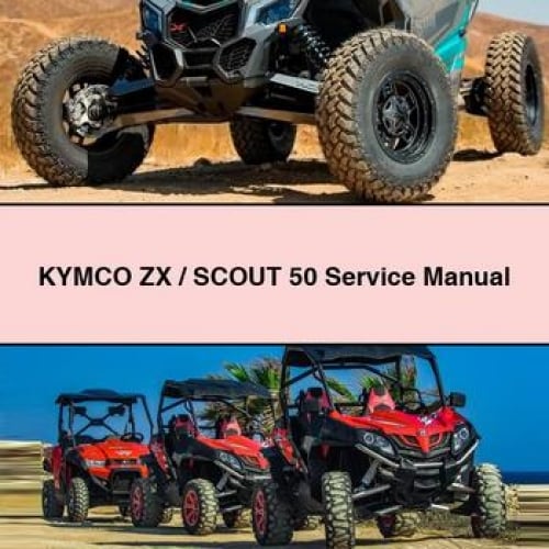 KYMCO ZX / SCOUT 50 Service Manual PDF Download