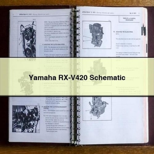 Schéma de la Yamaha RX-V420