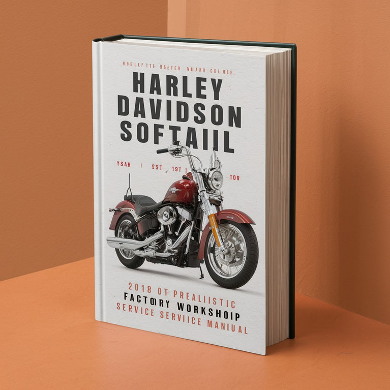 Manual de servicio y taller de fábrica de Harley Davidson Softail 2018