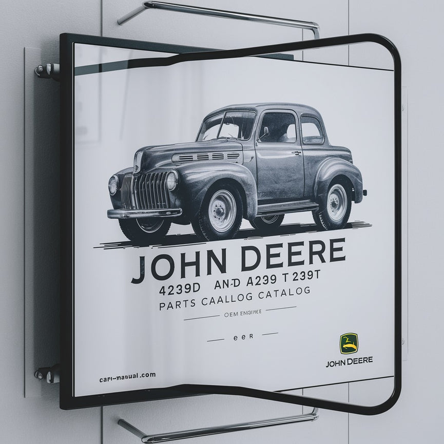 John Deere 4239D and 4239T Parts Catalog for OEM Engines