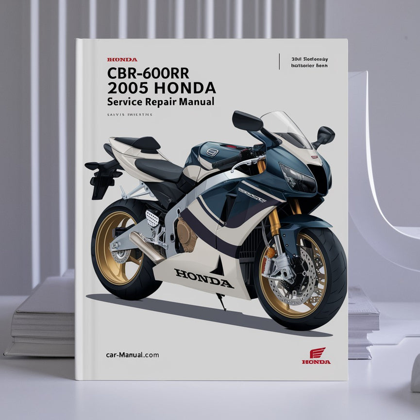 Manual de servicio y reparación de la Honda CBR600RR 2005