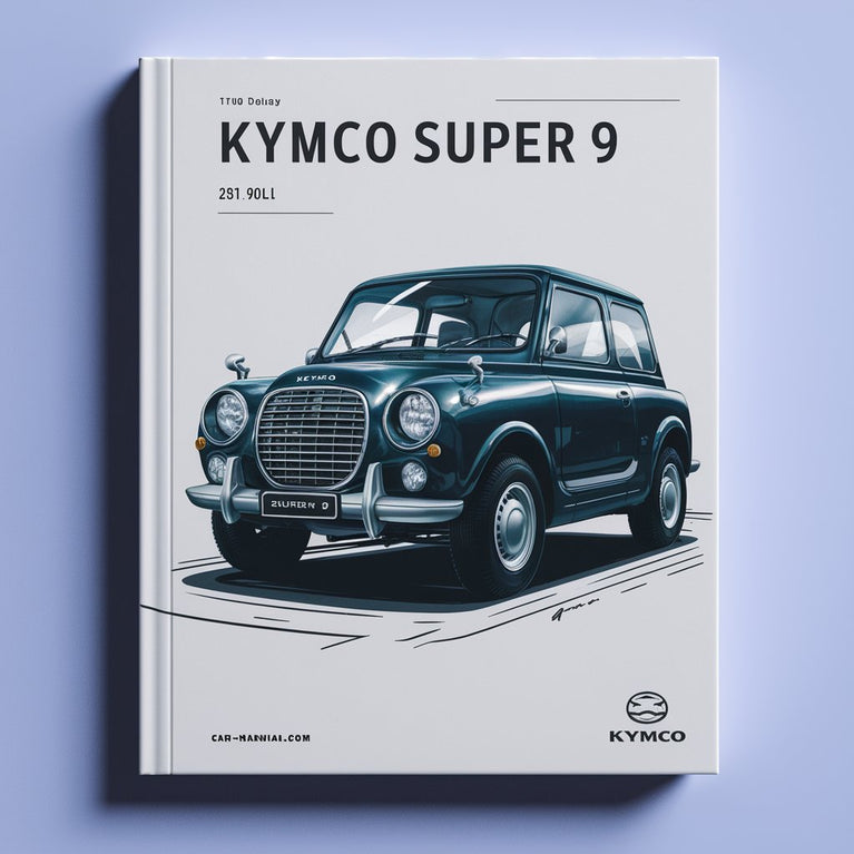 Manual de servicio y reparación completo de Kymco Super 9