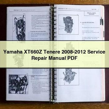 Manuel de réparation et d'entretien Yamaha XT660Z Tenere 2008-2012