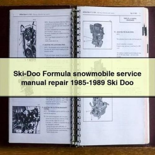 Ski-Doo Formula snowmobile Service Manual Repair 1985-1989 Ski Doo PDF Download