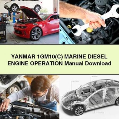 YANMAR 1GM10(C) Marine DIESEL Engine Operation Manual Download PDF