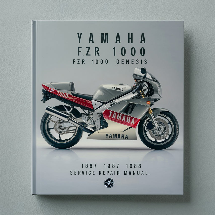 Yamaha Fzr 1000 Fzr1000 Genesis 1987 1988 Service Repair Manual