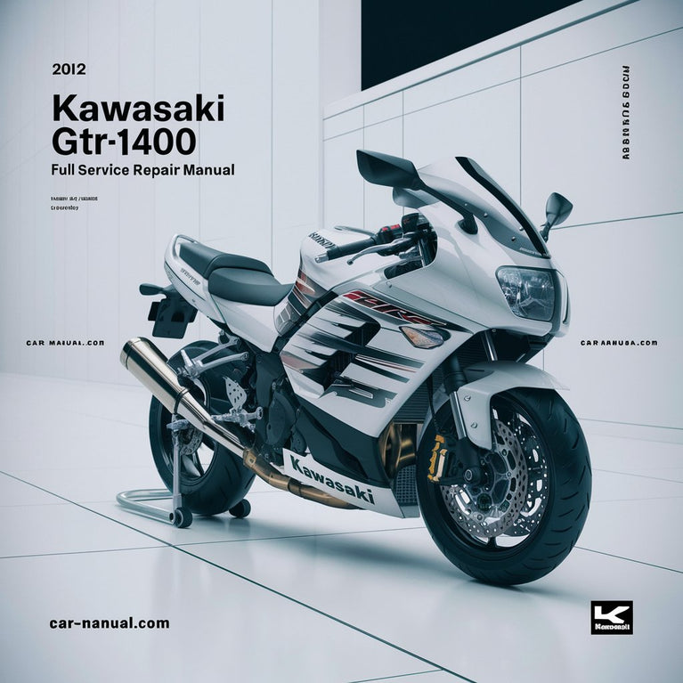 Manual de reparación y servicio completo de Kawasaki GTR1400 2012